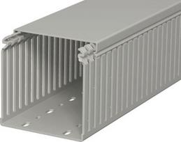 Instalācijas kabeļu kanāls ar vāku un perforētu pamatni, DIN EN 50085-2-3. Speciāli garumi pēc pieprasījuma. 6178341 | 4012196011162