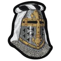 Išsiuvinėta lopinė M-Tac su lipduku Topfhelm, juoda
