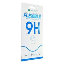 LCD apsauginis stikliukas Bestsuit Flexible Hybrid Glass 9H Apple iPhone 15 Pro pritaikytas dėklui