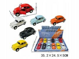 Volkswagen Garbus "gazelo Toys" su varikliu, 10 cm