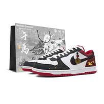 Nike Didelis amortizavimas, Atsparūs dilimui žemi krepšinio batai Vyriški Raudoni Balti 355152-150(Team537-LD) 40