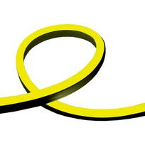 LED Neon juosta 12V, geltona, IP67, 5m, 6x12mm, NEON FLEX