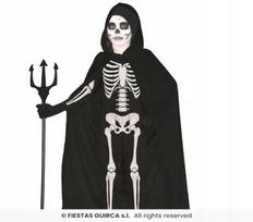 Juoda vaikiška mantija Helovino kostiumui – vampyras, mirtis