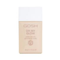 GOSH Oh My Glow 002 Dew Drops – Akinis akimirksniu suteikiantis rasos efektą ir saulės nubučiuotą švytėjimą