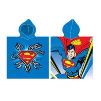 Paplūdimio rankšluostis pončas Superman Chain, 55x110 cm