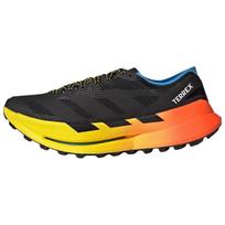 adidas Terrex Agravic Speed Ultra 2 Juodos spalvos, Ryškiai mėlynos spalvos Unisex Bėgimo Bateliai HP7008 42