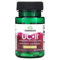 Swanson, UC-II, standartizuotas kolagenas, 40 mg, 60 kapsulių