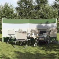 Camping Windbreak Green 340x130 cm Atsparus vandeniui, 340 x 130 cm