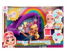 Rainbow High Littles Lėlė Blush su baseinu ir čiuožykla