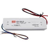 LED impulsinis maitinimo blokas 12V, 100W, IP67, 8.5A