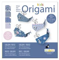 Kūrybinis origami rinkinys Banginis FR-11378, 20 lapų
