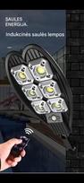 Gatvės šviestuvas su saulės elementu. 6 LED. COB. taškų
