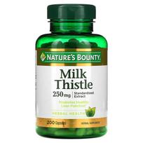 Nature's Bounty, Milk Thistle, 250 mg, 200 capsules