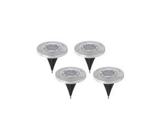 RINKINYS 4x LED saulės lempa CLAVO LED/1xAAA 4000K IP44 300 mAh