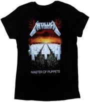 Metallica Master Of Puppets Vyriški Roko Grupės Marškinėliai Nauji Juodi Unisex Marškinėliai M