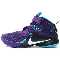 Nike LeBron Zoom Soldier 9 EP James Soldier 9 Domestic Edition Purple/BlackBlue 749420-510 42