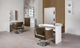 Kirpyklos veidrodis Salon Ambience Brooklyn - dvipusis