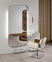 Kirpyklos veidrodis Salon Ambience New York LED