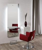 Kirpyklos veidrodis Salon Ambience Lunar LED