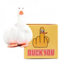 Linksmas ir nuotaikingas antistresinis žaislas "Duck you"
