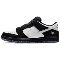 Nike Sb Dunk Low Panda Balandis Graviruotas BV1310-013 37.5