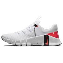 Nike Free Metcon 5 Baltas Ryškiai Raudonas DV3949-100 44.5
