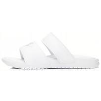 Nike Benassi Duo Ultra šlepetės 'Baltos' Moteriškos 819717-100