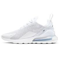 Nike Air Max 270 Balti Pure Platinum Sportbačiai Laisvalaikio Avalynė AQ9164-101 38.5