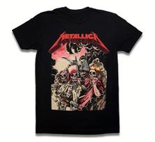Metall*ica Keturi Raiteliai Marškinėliai Dydis S-5XL Comfort Colors Pakartotinis Spaudas Unisex Marškinėliai M