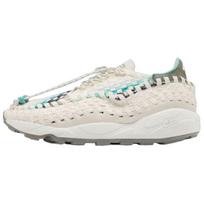 Nike Air Footscape Slip Resistant Abrasion Resistant Low top Casual Shoes Women's White Green HM5656-110 41