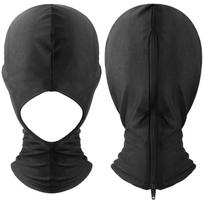 Viso veido kaukė Skylė Balaklavos dangtelis Galvos gaubtas Unisex kaukė Helovino Cosplay vakarėlio kepurė vyrams žaidimas Army Tactical's veido kaukė Open mouth juoda