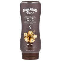 Hawaiian Tropic, salos įdegis, apsauginis kremas nuo saulės, kakavos sviestas, SPF 4, 8 fl oz (236 ml)