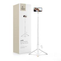 Balta asmenukių lazdelė „Tech-Protect L09S Magsafe Bluetooth selfie stick"