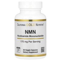 California Gold Nutrition, NMN, 175 mg, 60 daržovių kapsulių