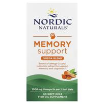 Nordic Naturals, Memory Booster, Omega Blend, 1,000 mg, 60 Softgels (500 mg per softgel)