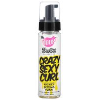 Doux, Crazy Sexy Curls, Super Charged Honey All-in-One fiksavimo putos, 7 fl oz (207 ml) black