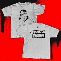 MTV Viva La Bam TV laidos grafinis marškinėlis Unisex trumpomis rankovėmis (dvipusis) S-5XL Unisex Marškinėliai L