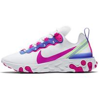 Nike React Element 55 Baltas Ugnies Rožinis Moteriškas BQ2728-104 35.5