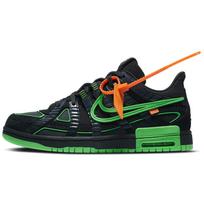Nike X Off White Air Rubber Dunk 'Green Strike' CU6015-001 36