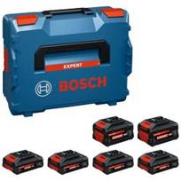 Akumuliatorių komplektas BOSCH Expert 18V 4x4,0Ah, 2x8,0Ah