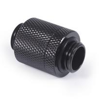 Alphacool ES D-Plug, 20mm, G1/4 IG to G1/4 IG – Deep Black