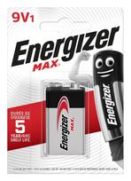 Energizer Max 426660 9V 6LR61 akumuliatorius, 1 vnt., Eco pakuotė