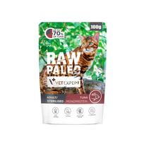 VETEXPERT Raw Paleo Adult Sterilised Tuna – šlapias kačių maistas – 100g