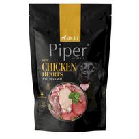 PIPER ANIMALS with chicken hearts and spinach – drėgnas ėdalas šunims – 500g