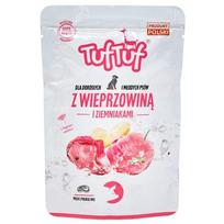 TUF TUF with pork and potatoes – drėgnas ėdalas šunims – 300g