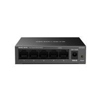 Mercusys MS105GS – Stalinis komutatorius, 5 Gigabit prievadai, juodos spalvos