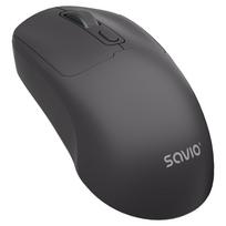 Savio MB-04 kompiuterio pelė Universalus Abiems rankoms „Bluetooth“ IR LED 1600 DPI