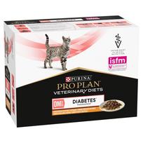PURINA Pro Plan Veterinary Diets DM St/Ox Diabetes Management – šlapias kačių maistas – 10 x 85g