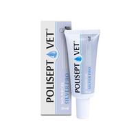 JM SANTE Polisept Vet Wound gel Silver Pro – želinis tvarstis šunims ir katėms – 30 ml