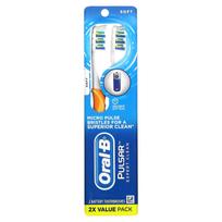 Oral-B, Pulsar, Expert Clean dantų šepetėlis, Minkštas, 2 vnt.